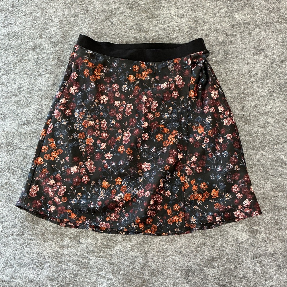Abercrombie & Fitch Mini Dainty Floral 90s Style Circle Skirt K3